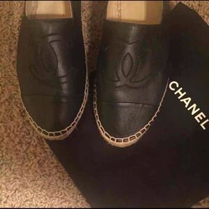 Chanel Lambskin Espadrilles